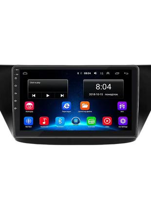 Штатна магнітола lesko для lifan x50 2015-н.в. екран 9" 2/32gb wi-fi gps base ліфан 4 шт.