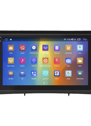 Штатна магнітола lesko для buick encore i 2012-2016 екран 9" 4/64 gb carplay 4g wi-fi gps prime2 фото