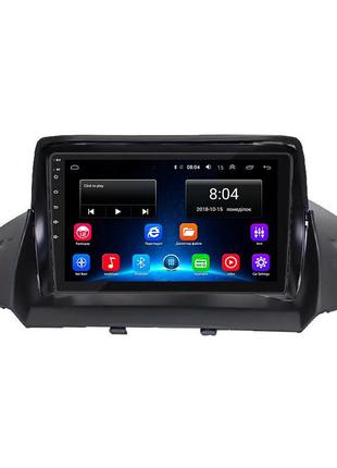 Штатна магнітола 9" lesko для ford c-max ii рестайлінг 2015-2019 2/32gb/ wi-fi optima форд 4 шт.