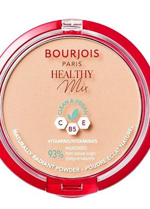Пудра для лица bourjois healthy mix clean and vegan 2 - vanilla