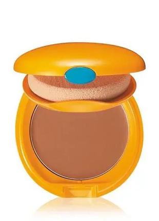 Тональна пудра для обличчя shiseido tanning compact foundation spf 6 bronze