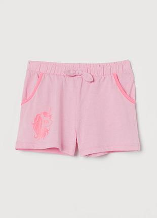Шорти h&m на дівчинку 2-4-6 років 98/104 та 110/116 см hm