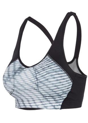 Топ 4f чорний/сірий (h4l17-stad003-1989) — l