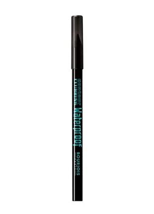 Олівець для очей bourjois contour clubbing waterproof 71 — all the way brown4 фото