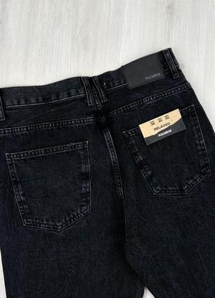 Темносірі джинси з фейдом фасон relaxed fit нові з бірками5 фото