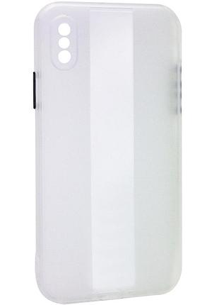 Чехол tpu glossy line full camera для apple iphone x / xs (5.8"")
