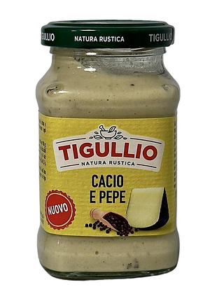 Соус песто tigullio с овечьим сыром и черным перцем cacio e pepe, 185 г