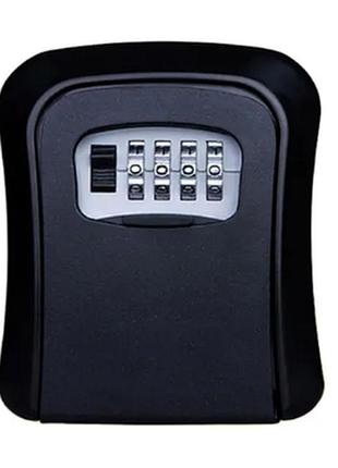 Кодовый мини сейф для ключей денег бокс 115*94 ключница ящик со шторкой с кодовым...