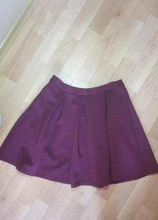 Юбка юбка бортового цвета формы звон topshop m 12 40