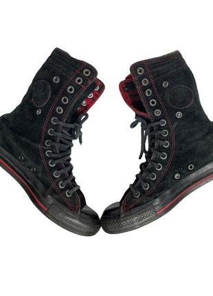 Кеди "converse all star high black"
