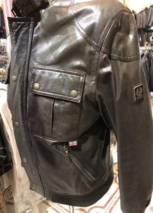 Бомбер belstaff италия!оригинал gold серия7 фото