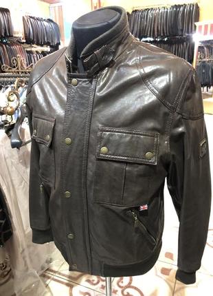 Бомбер belstaff италия!оригинал gold серия1 фото
