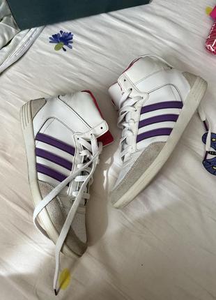 Высокие кеды кроссовки хайтопы adidas оригинал