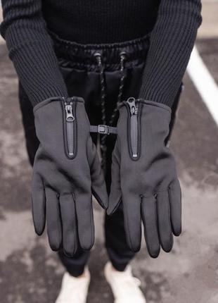 Сенсорні перчатки without gloves softshell 16-12 black10 фото