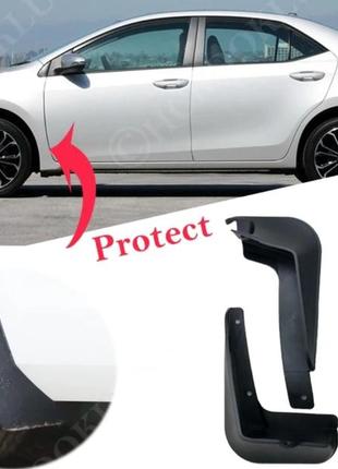 Бризговики тойота королла 160, 170, toyota corolla e 160, 170. 2014, 2015, 2016, 2017, 2018 рік.