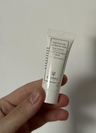Оксамитовий живильний крем sisley paris velvet nourishing cream, 10 ml