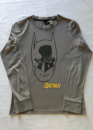 Лонгслив бэтмен футболка batman хлопок