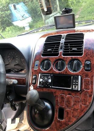 Накладки на панель meric (1996-1999) дерево для mercedes vito w638