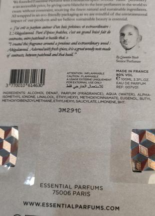 Essential parfums bois imperial парфумована вода унісекс, 100 мл3 фото