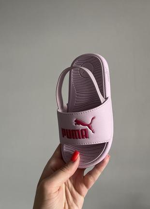 Шлепанцы детские puma оригинал / новые сандалии