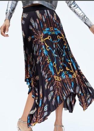 Спідниця плісе zara