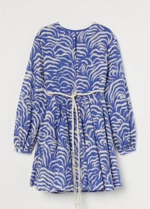 H&m пишна сукня з рукавами оверсайз