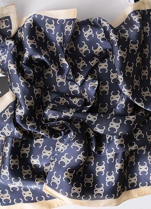 Хустка хустинка бандана на голову пов'язка на сумку на шию косинка платочек платок 12179