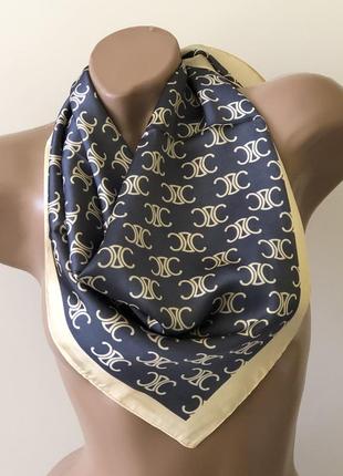 Хустка хустинка бандана на голову пов'язка на сумку на шию косинка платочек платок 121793 фото