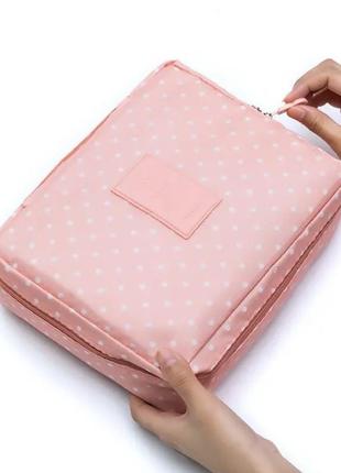 Косметичка жіноча дорожня фламінго travel bag
