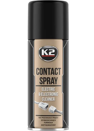 Очиститель для контактов k2 contact spray аэрозоль 400мл