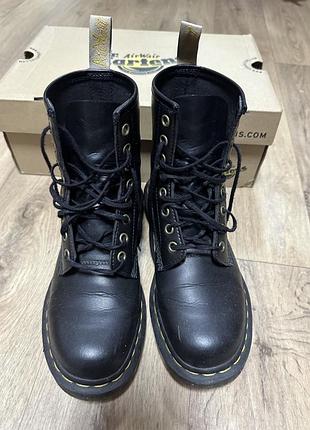 Dr.martens 1460 vegan -black felix rub off (24-24,5cm)