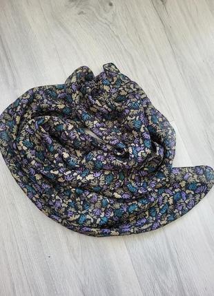 Шарф шелковый