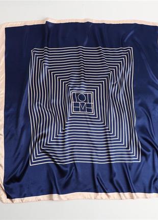 Хустка хустинка бандана на голову пов'язка на сумку на шию косинка платочек платок 12187