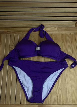 Женский фиолетовый купальник jolidon