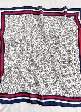 Хустка хустинка бандана на голову пов'язка на сумку на шию косинка платочек платок 12188