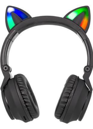 Наушники с ушками borofone bo18 cat ear наушники накладные безпроводные, качественные наушники