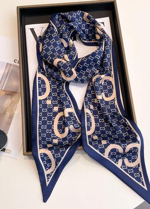 Хустинка-стрічка лента твіллі твилли шарфик бант галстук краватка 12181