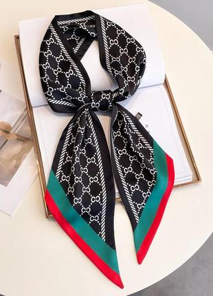 Хустинка-стрічка лента твіллі твилли шарфик бант галстук краватка 12182