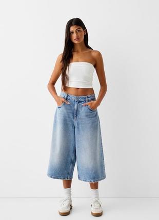 Шорты бермуды bershka. новая коллекция bershka