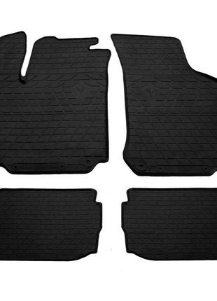 Резиновые коврики (4 шт, stingray) premium - без запаха резины для seat toledo 2000-2005 гг