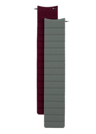 Ремешок silicone link magnetic samsung galaxy watch 22 mm gray-bordo