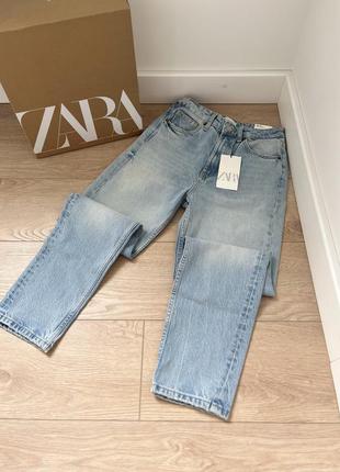 Джинси zara comfort mom fit
