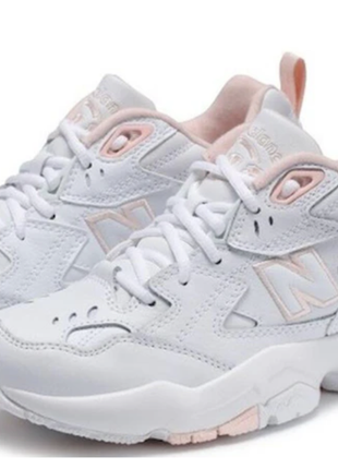 Кросівки жіночі new balance 608 griffey білі з рожевим