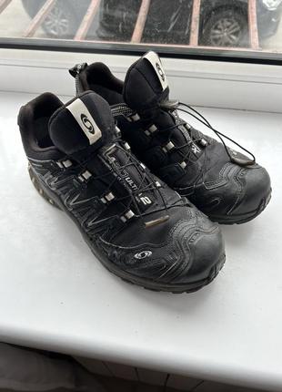 Salomon xa pro 3d gore-tex, outdoor, черные кроссовки аутдор, рефлексивные кроссовки