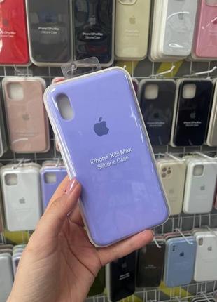 Чохол silicone case з мікрофіброю для cristal guard для: apple iphone 13,якісний чохол для айфон хс (колір: ліловий)