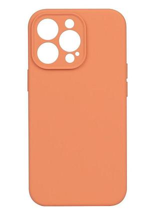 Чохол full frame camera protective для apple iphone 13 pro max peach
