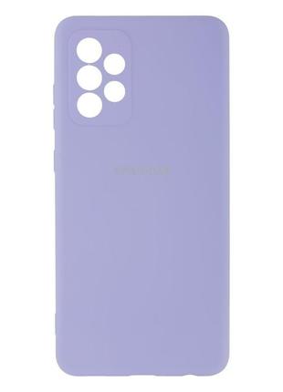 Чехол full case hq with frame для samsung a72 4g elegant purple