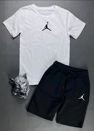 Шорты и футболка. спортивный костюм jordan
