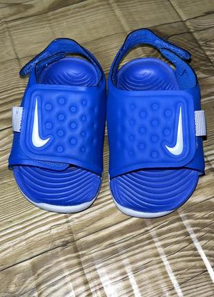 Босоніжки сандалі nike на ніжку 10 - 11 см