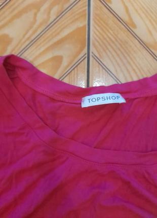 Топ topshop., p.xs/s/m. вискоза, эластан.3 фото